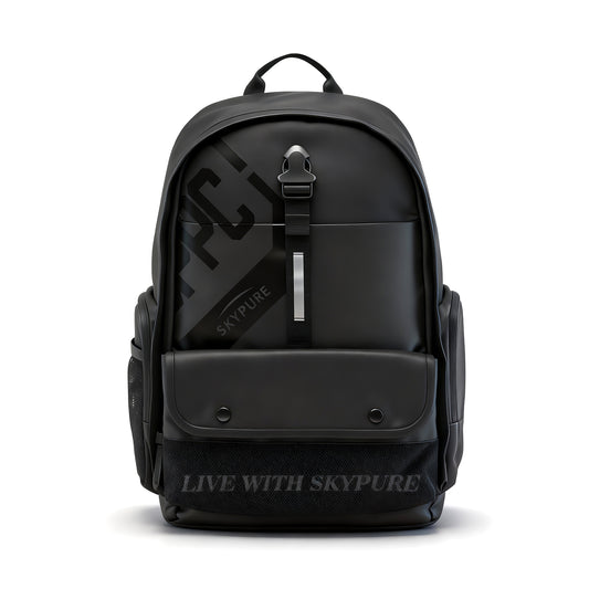 SKYPURE Officially Licensed SKYPURE 3-in-1 Pickleball Backpack - World's First Multi-Scenario Bag for Pickleball Sports, Business & Travel, Laser-Engraved Breathable Back, Professional Gear Storage