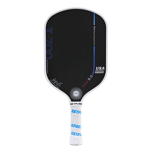 SkyPure Master 5.0 Tactical Assault Pickleball Paddle - Powered by proprietary Time-Freeze Technology Designed Exclusively for Advanced Players Pursuing Tactical Gameplay Pro-Level Engineered for Precision Placement, Spin Control, Shot Variability