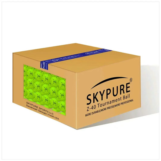 SKYPURE Z-40 Tournament Ball 192balls very good use for pickleball machine High-Visibility Bright Green 40 Hole Textured Surface for Consistent Bounce Indoor/Outdoor Use for All Skill Levels USAPA Standard Premium Quality Pickleball