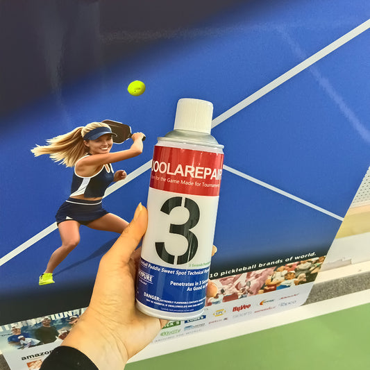 JOOLAREPAIR Pickleball Paddle Sweet Spot Repair Spray Paint - High Adhesion Quick-Dry Coating to Fix Scratches, Chips & Wear on Carbon Fiber & Glass Fiber Pickleball Paddles