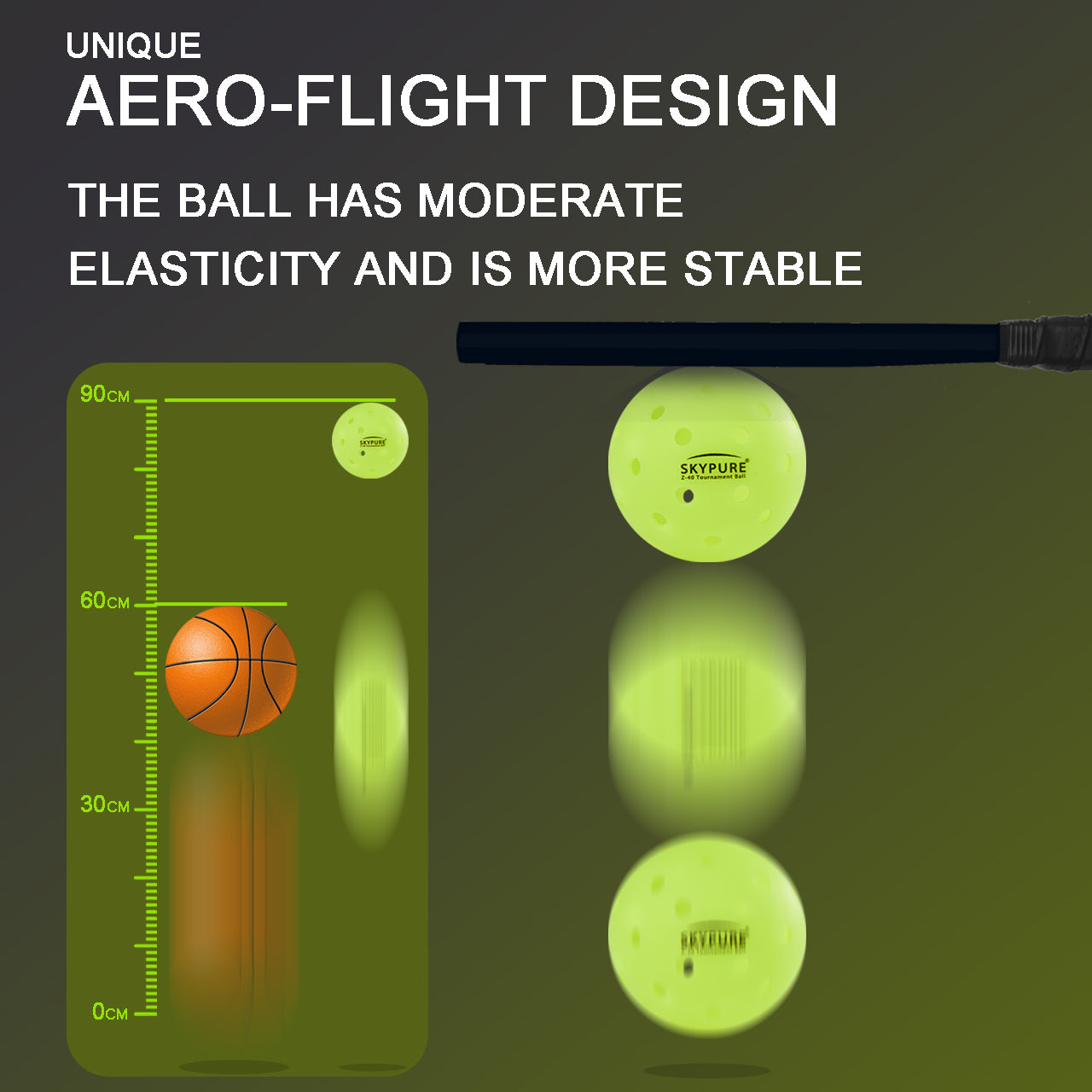 SKYPURE Z-40 锦标赛用球 196 个球/49 个桶 - 使用您的 PickleballClub 代码获得更多折扣!