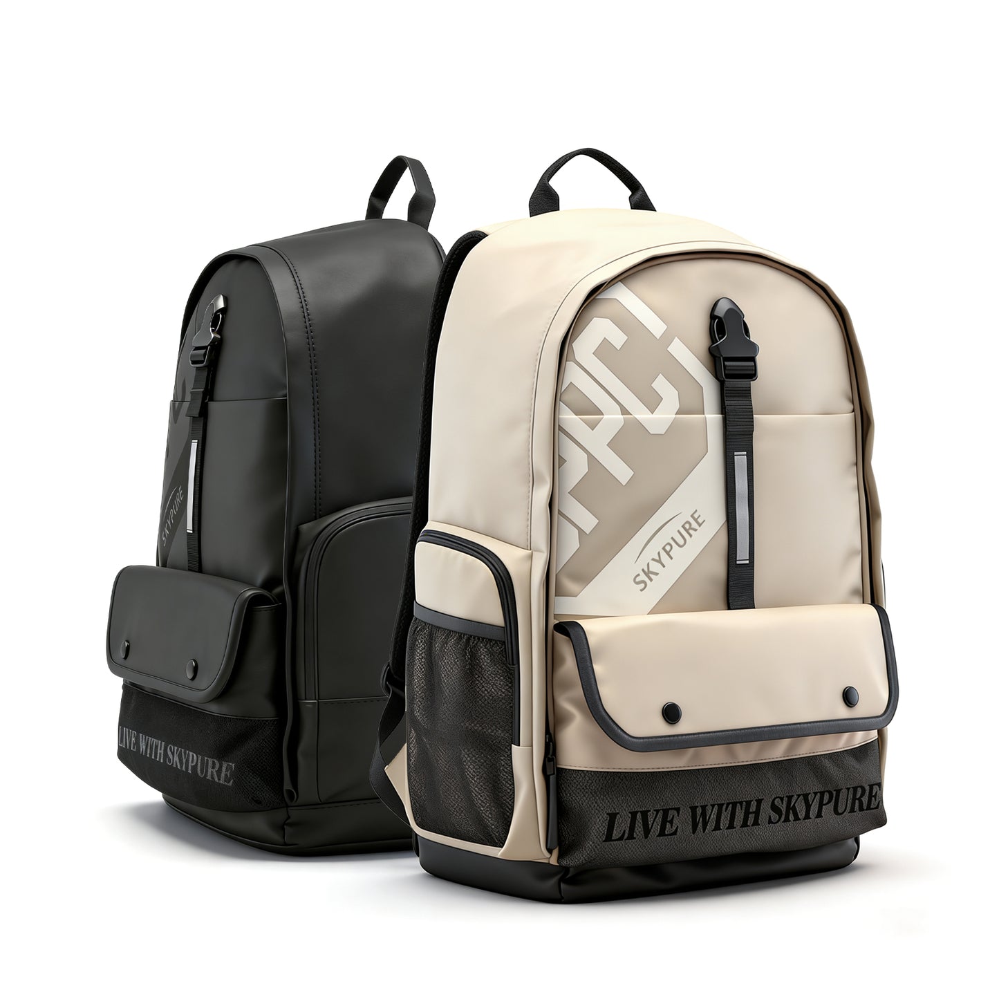 SKYPURE官方授权SKYPURE三合一匹克球背包——全球首款适用于匹克球运动、商务及旅行的多场景背包，激光雕刻透气背板，专业装备收纳