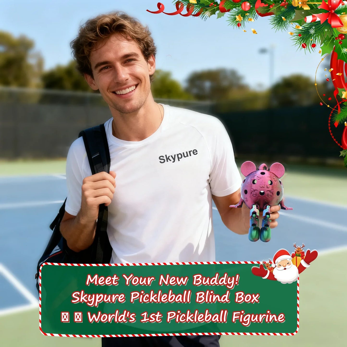 使用 Prime 会员购买圣诞节匹克球伙伴盲盒，圣诞系列匹克球盲盒，装饰品，节日生日礼物，男女皆宜，单盒装（升级包装）。亚马逊 Prime 会员可享次日免费送货和轻松退货服务。 