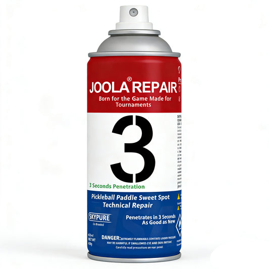 JOOLA REPAIR  Pickleball Paddle Sweet Spot Repair Spray Paint - High Adhesion Quick-Dry Coating to Fix Scratches, Chips & Wear on Carbon Fiber & Glass Fiber Pickleball Paddles