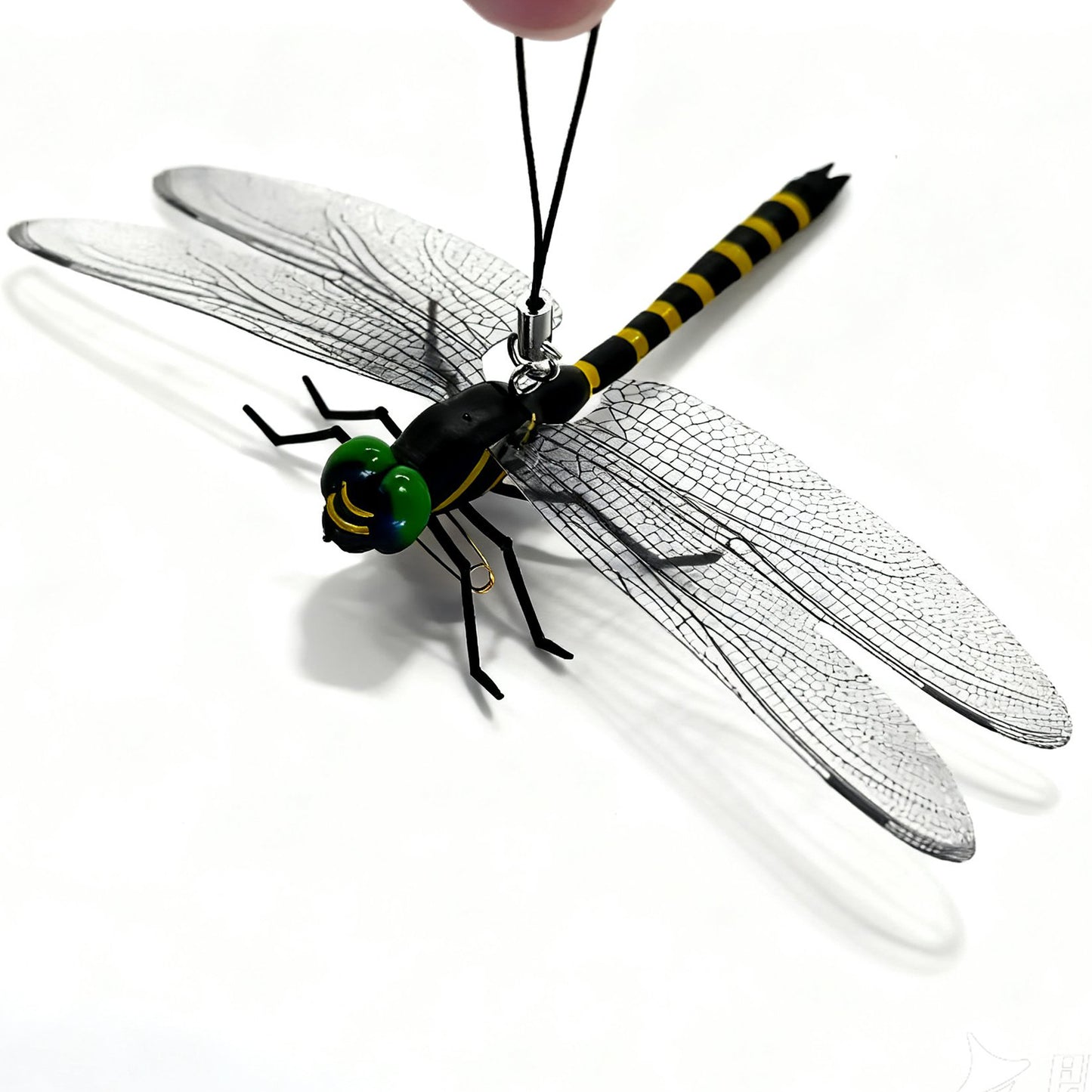 3D Artificial Dragonfly Bug Repellent (4Pcs) – Lifelike Outdoor Hanging Ornament & Garden Decor – Natural Fly,Durable PVC Hanging Use