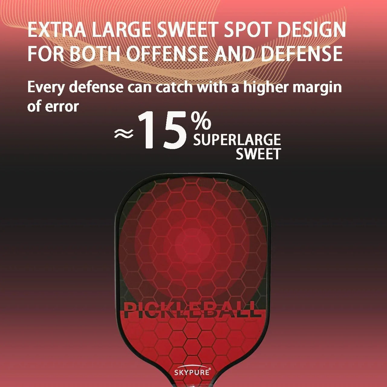 匹克球拍套装，2支球拍，符合美国匹克球协会（USAPA）标准的轻型匹克球拍，耐用的玻璃纤维拍面，聚丙烯蜂窝芯，舒适握柄，4个匹克球和一个球拍包